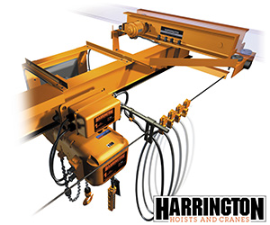 Harrington hoists cranes dealer distributor