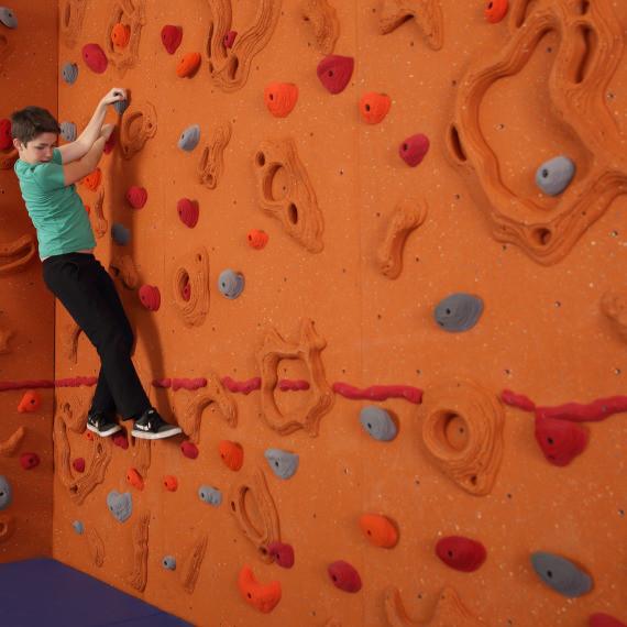 Sandstone Relief Feature Climbing Wall